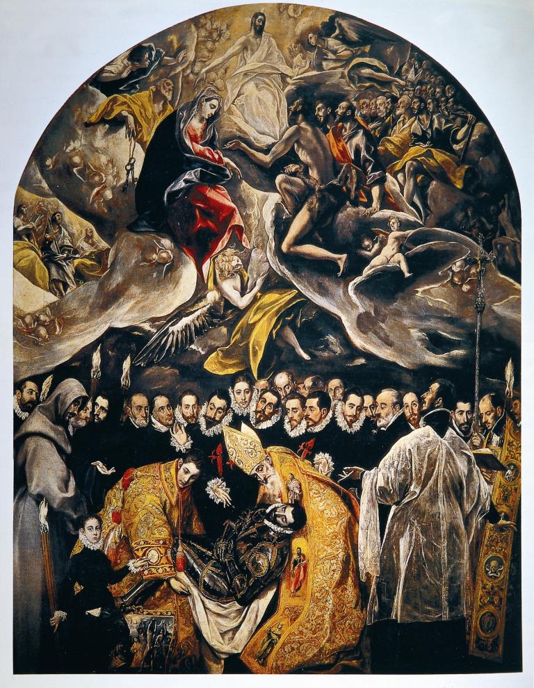 額サイズ501×421cm絵画　教会への道　スペイン